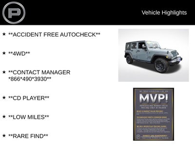 2015 Jeep Wrangler Unlimited Sport