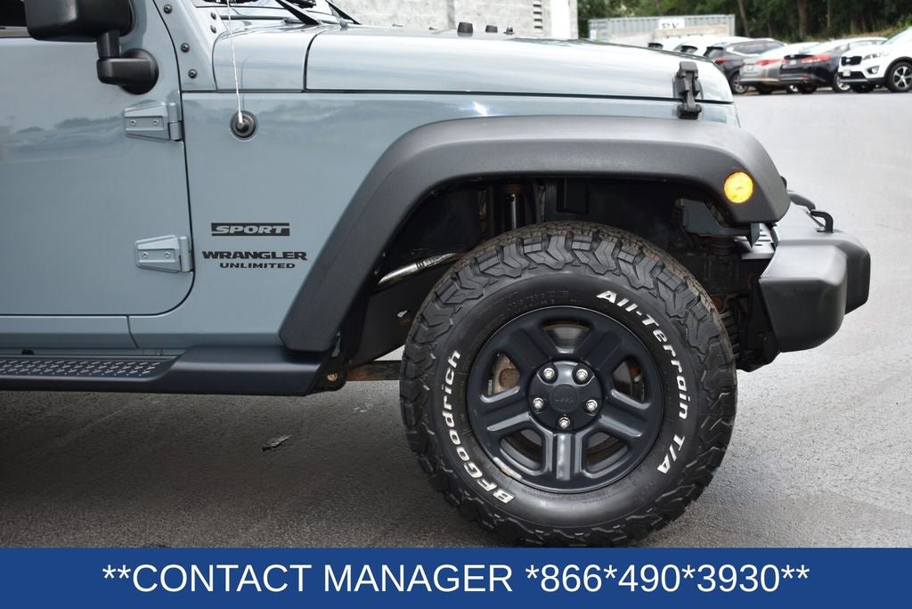 2015 Jeep Wrangler Unlimited Sport
