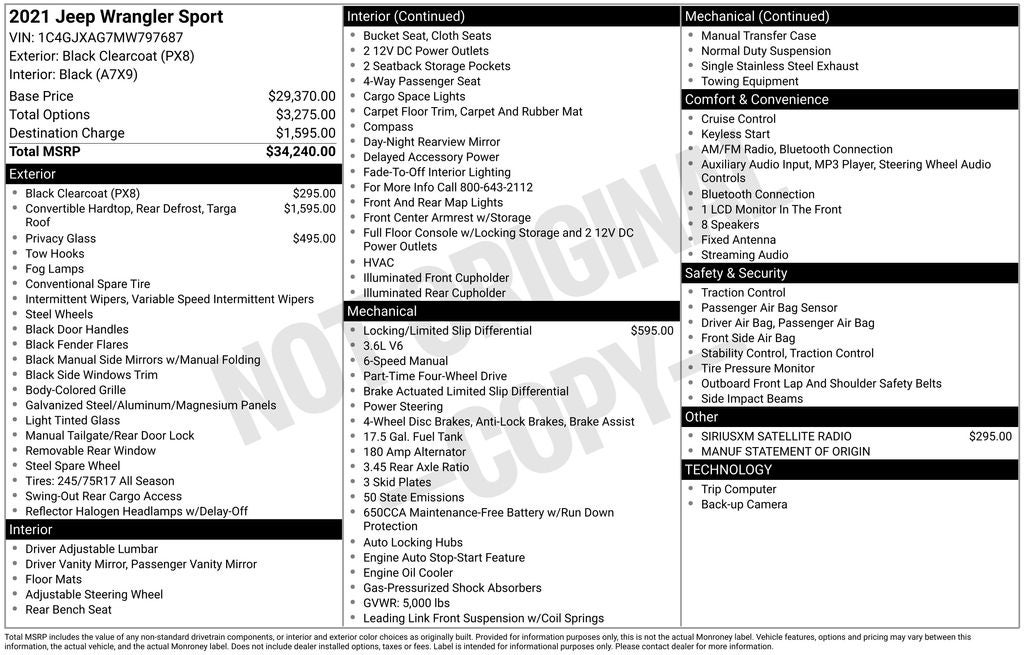 2021 Jeep Wrangler Willys