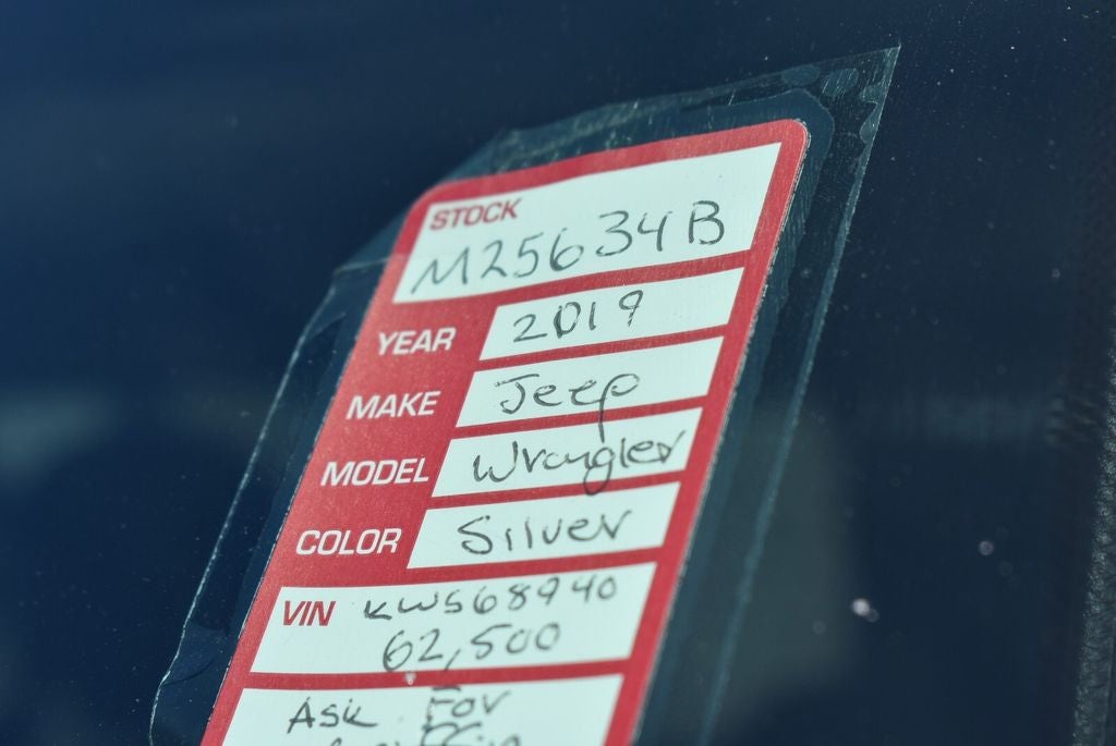 2019 Jeep Wrangler Unlimited Sport S
