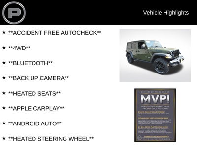 2021 Jeep Wrangler Unlimited Willys