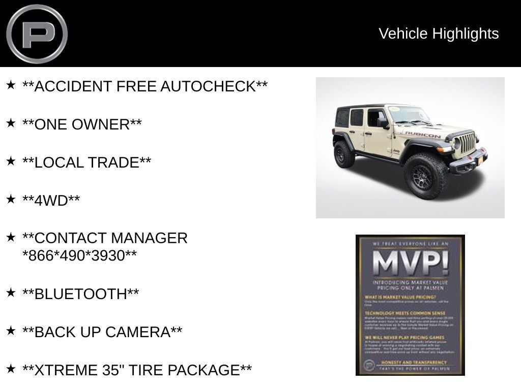 2022 Jeep Wrangler Unlimited Rubicon