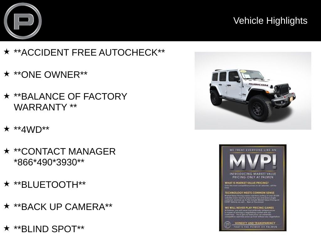 2022 Jeep Wrangler Unlimited Rubicon