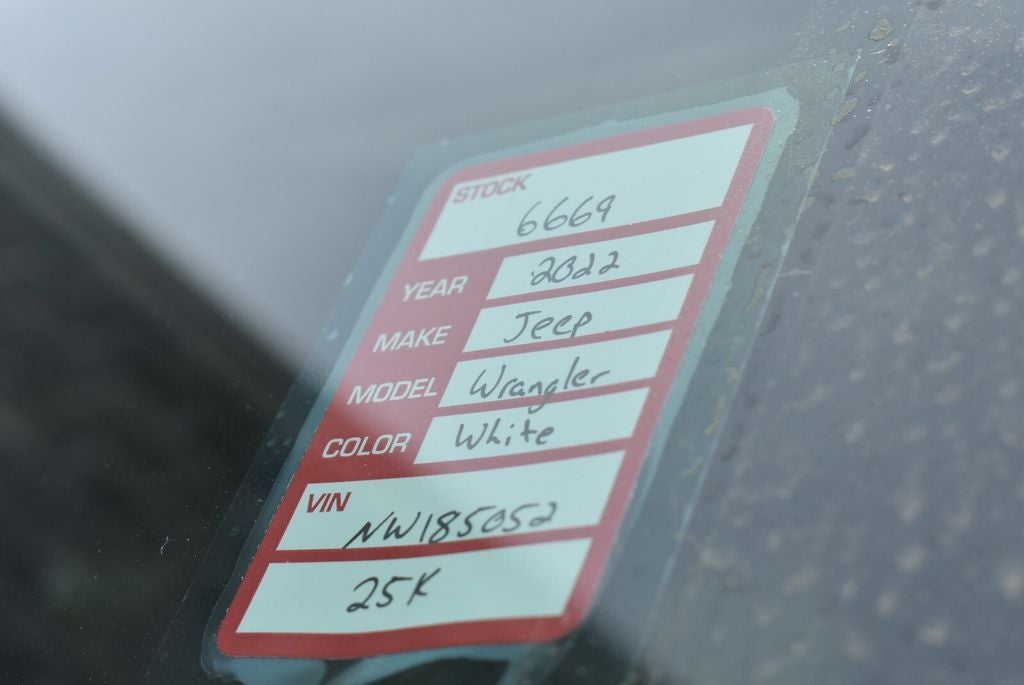 2022 Jeep Wrangler Unlimited Rubicon