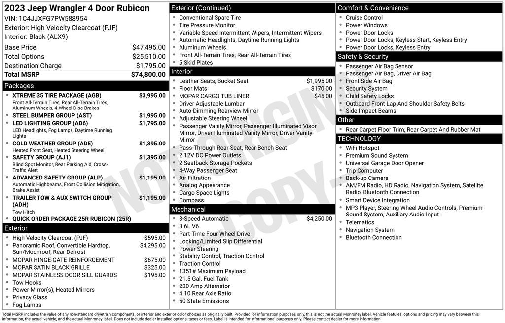 2023 Jeep Wrangler Rubicon