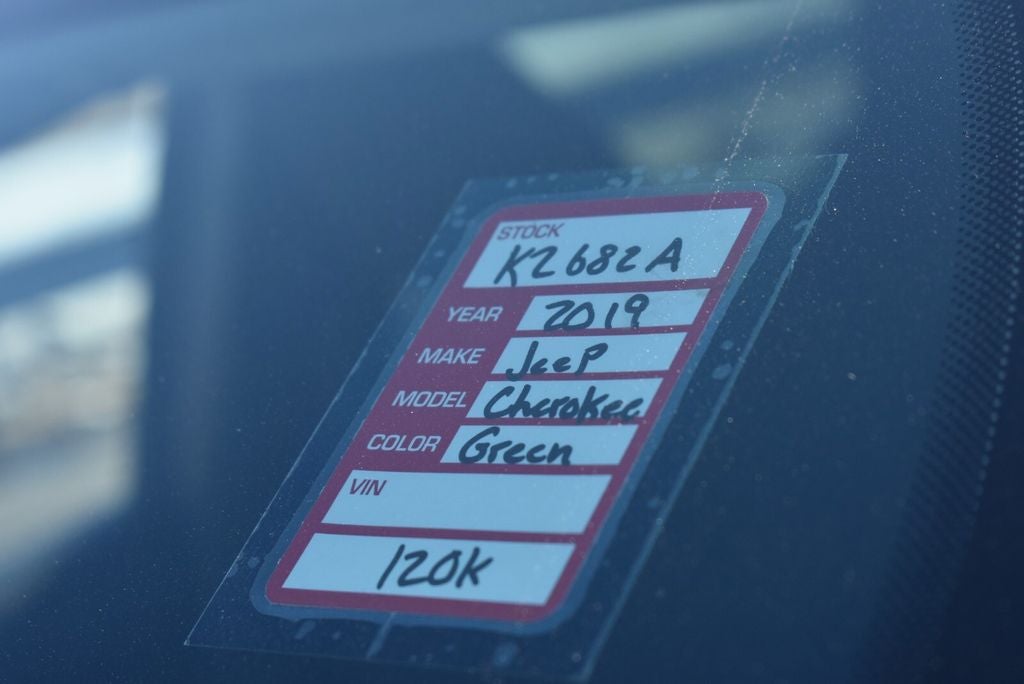 2019 Jeep Cherokee Latitude