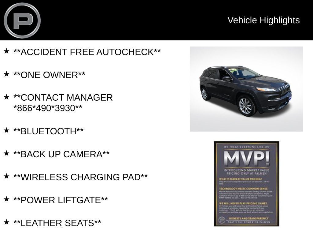 2014 Jeep Cherokee Limited