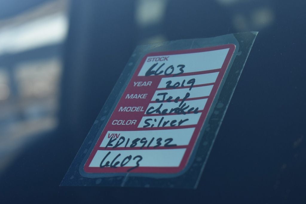 2019 Jeep Cherokee Latitude