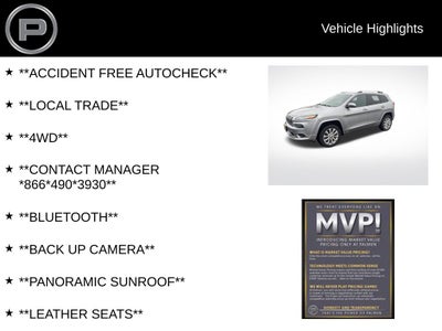 2016 Jeep Cherokee Overland