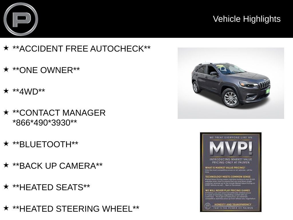 2019 Jeep Cherokee Latitude Plus