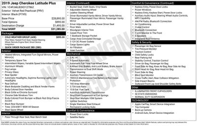 2019 Jeep Cherokee Latitude Plus