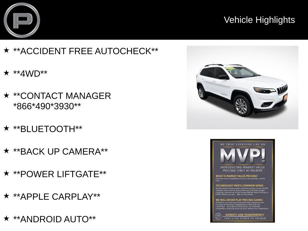 2022 Jeep Cherokee Latitude Lux