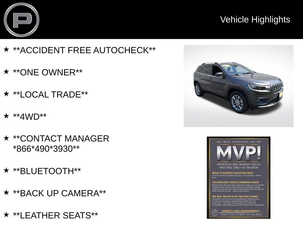 2021 Jeep Cherokee Latitude Lux