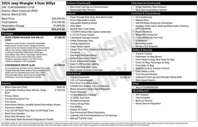 2024 Jeep Wrangler Willys