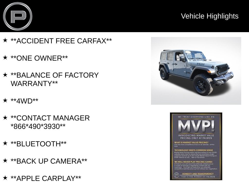 2025 Jeep Wrangler Willys