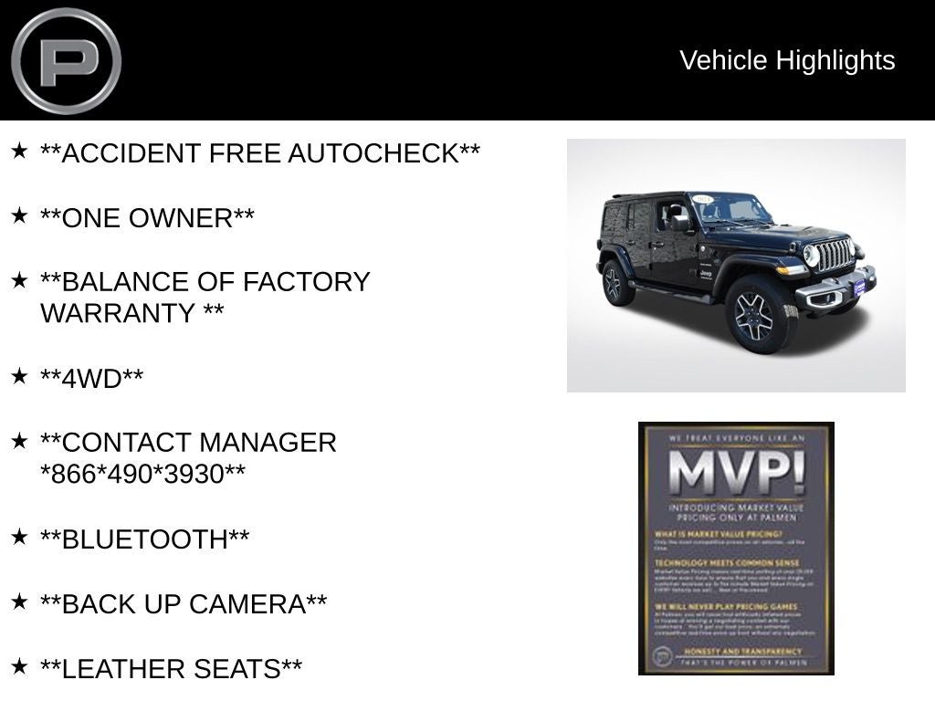 2024 Jeep Wrangler Sahara