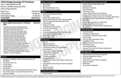 2024 Dodge Durango GT