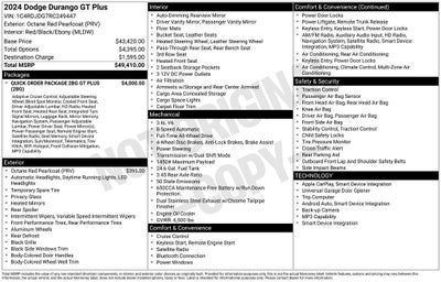 2024 Dodge Durango GT Plus