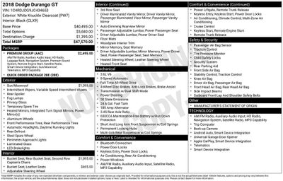 2018 Dodge Durango GT