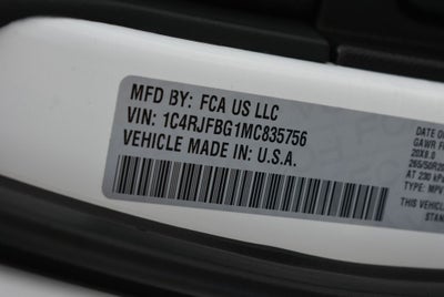 2021 Jeep Grand Cherokee 80th Anniversary Edition