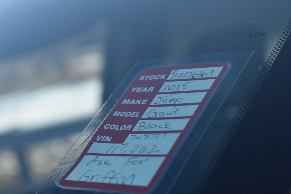 2015 Jeep Grand Cherokee Limited