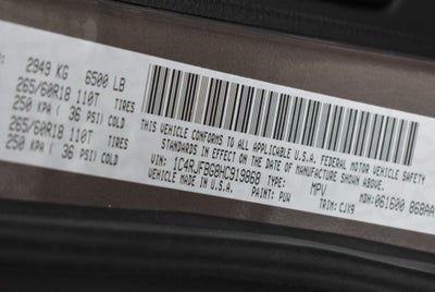 2017 Jeep Grand Cherokee Limited