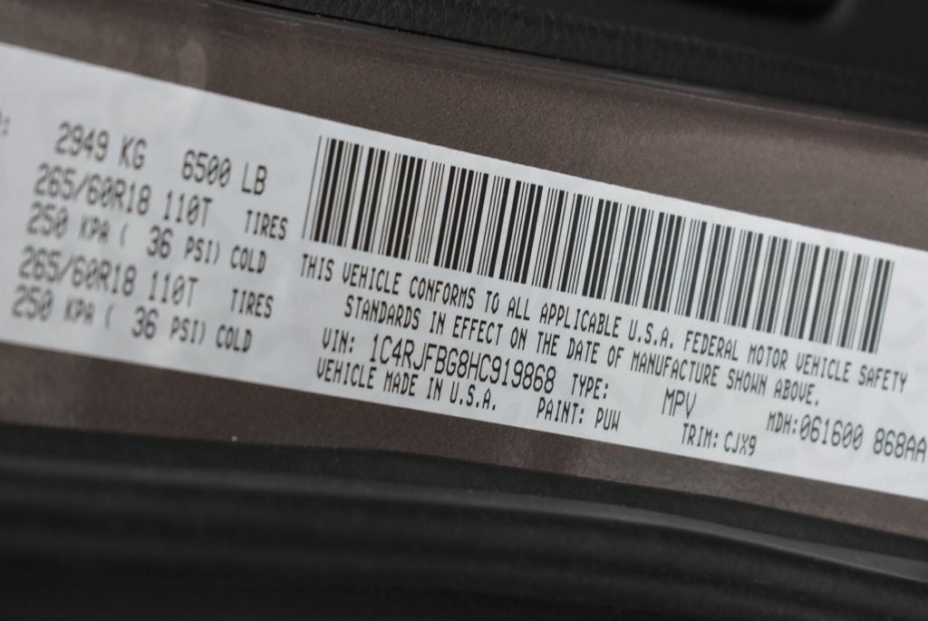 2017 Jeep Grand Cherokee Limited