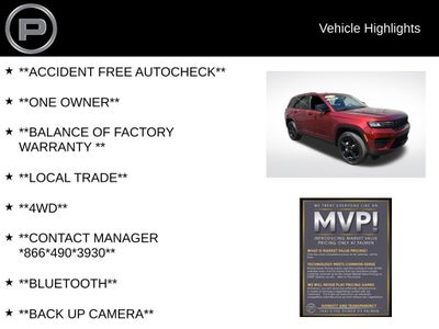 2023 Jeep Grand Cherokee Altitude X