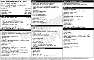 2025 Jeep Grand Cherokee Laredo