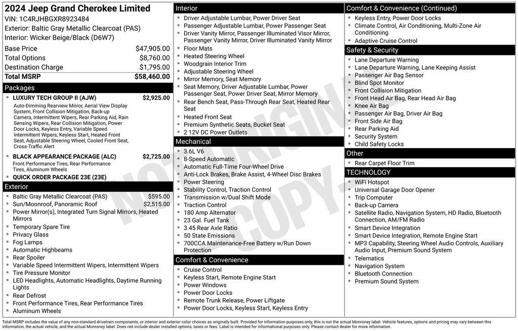 2024 Jeep Grand Cherokee Limited