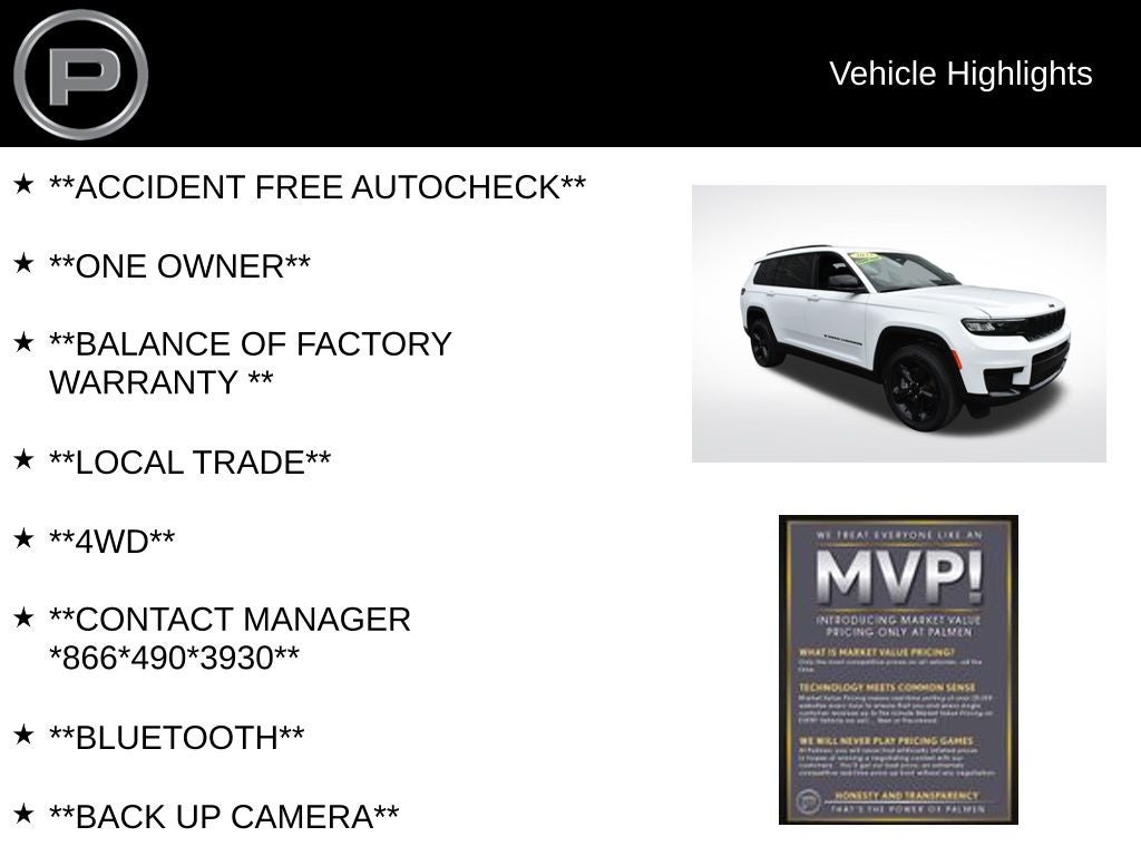 2023 Jeep Grand Cherokee L Altitude