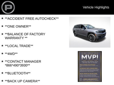 2024 Jeep Grand Cherokee L Altitude X