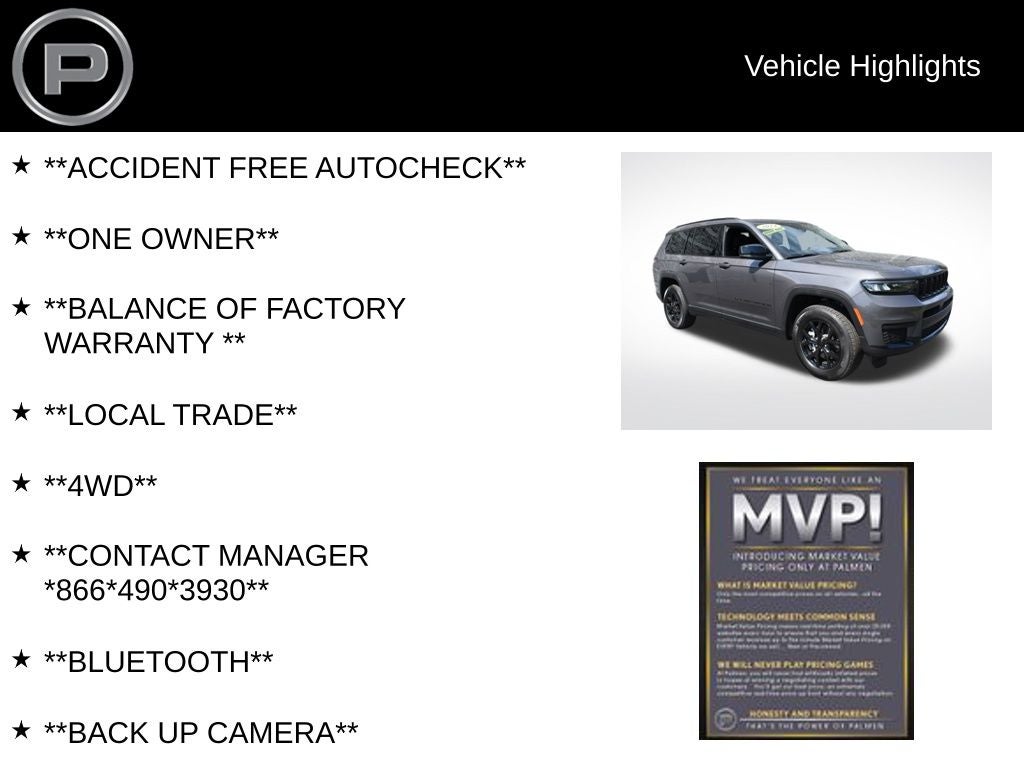 2024 Jeep Grand Cherokee L Altitude X