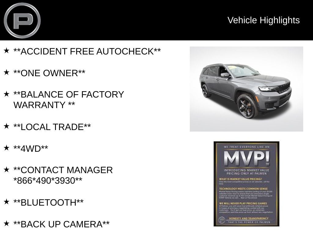 2023 Jeep Grand Cherokee L Altitude