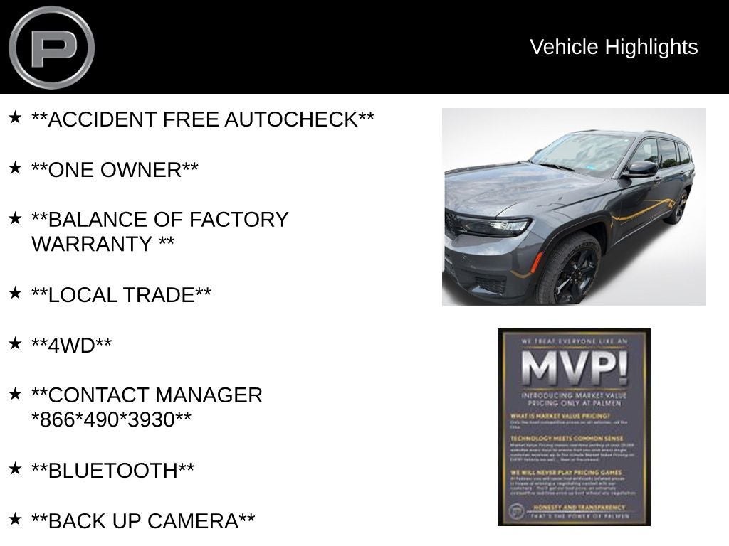 2023 Jeep Grand Cherokee L Altitude
