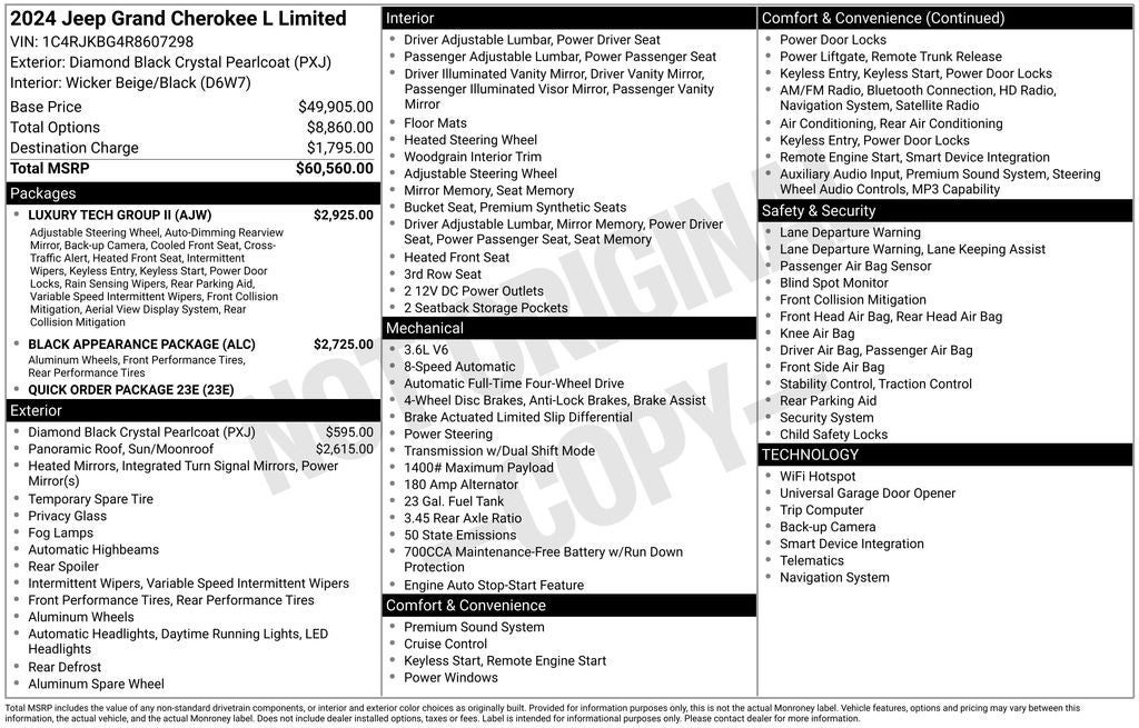 2024 Jeep Grand Cherokee L Limited
