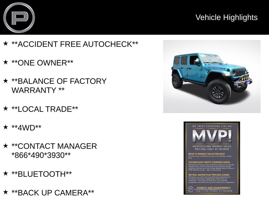 2024 Jeep Wrangler Rubicon X