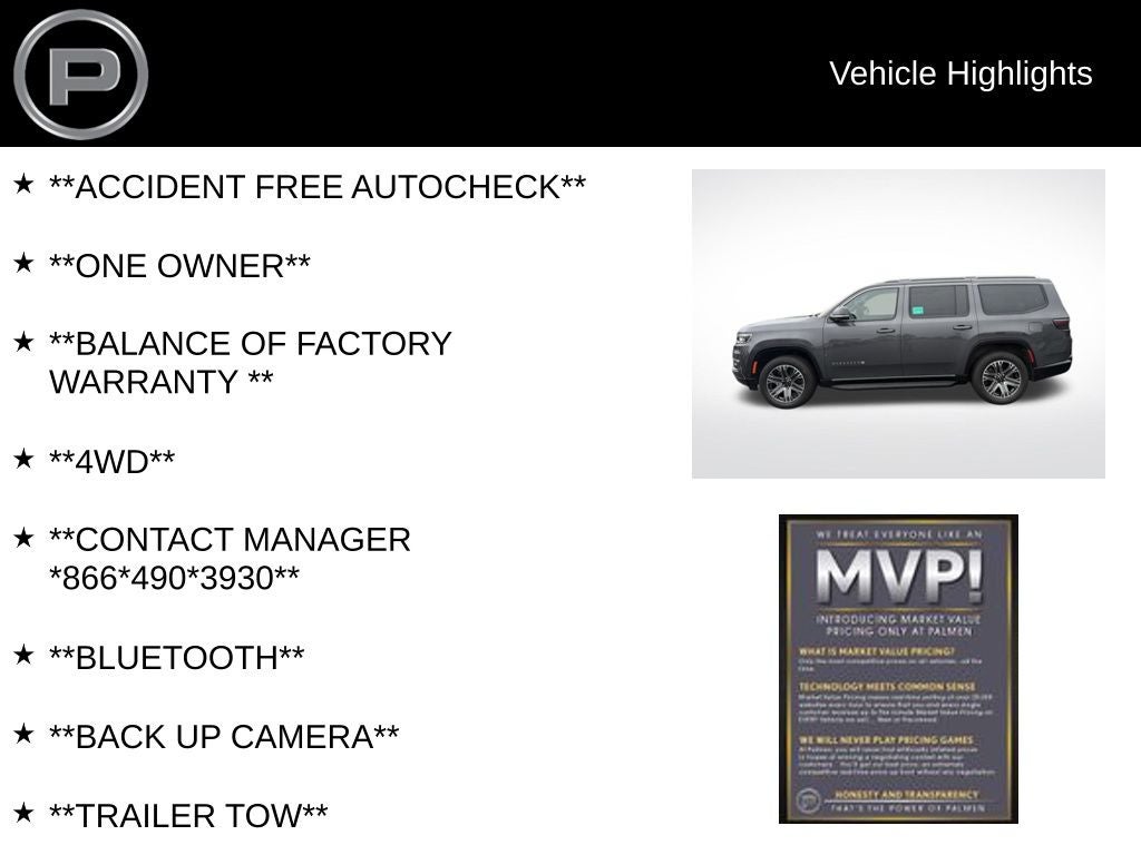 2025 Jeep Wagoneer Base