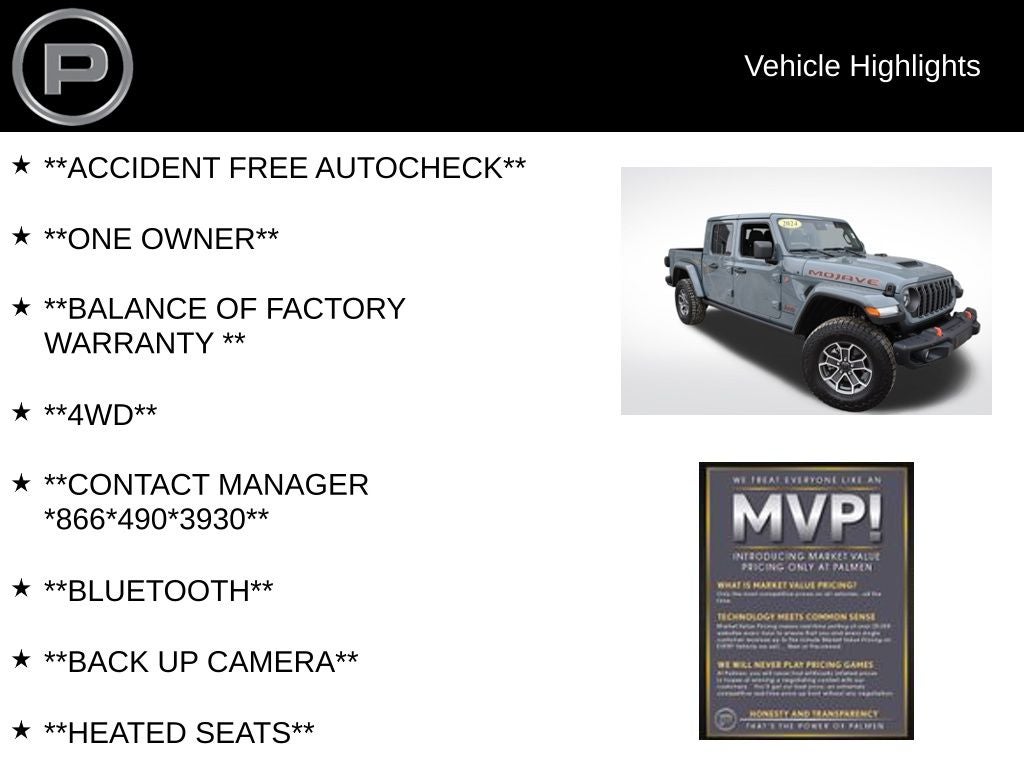 2024 Jeep Gladiator Mojave