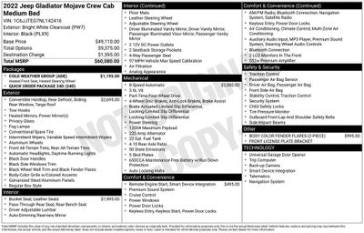 2022 Jeep Gladiator Mojave