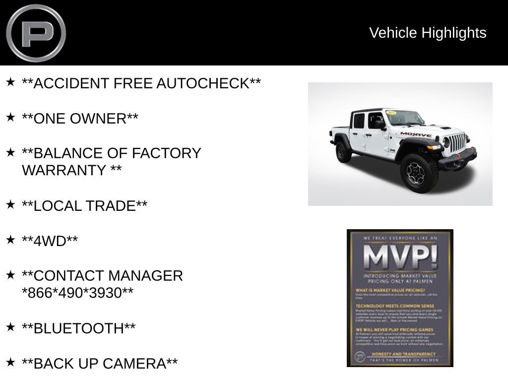 2023 Jeep Gladiator Mojave
