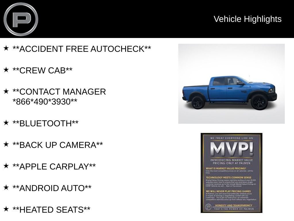 2023 RAM 1500 Classic Warlock