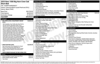 2023 RAM 1500 Big Horn/Lone Star