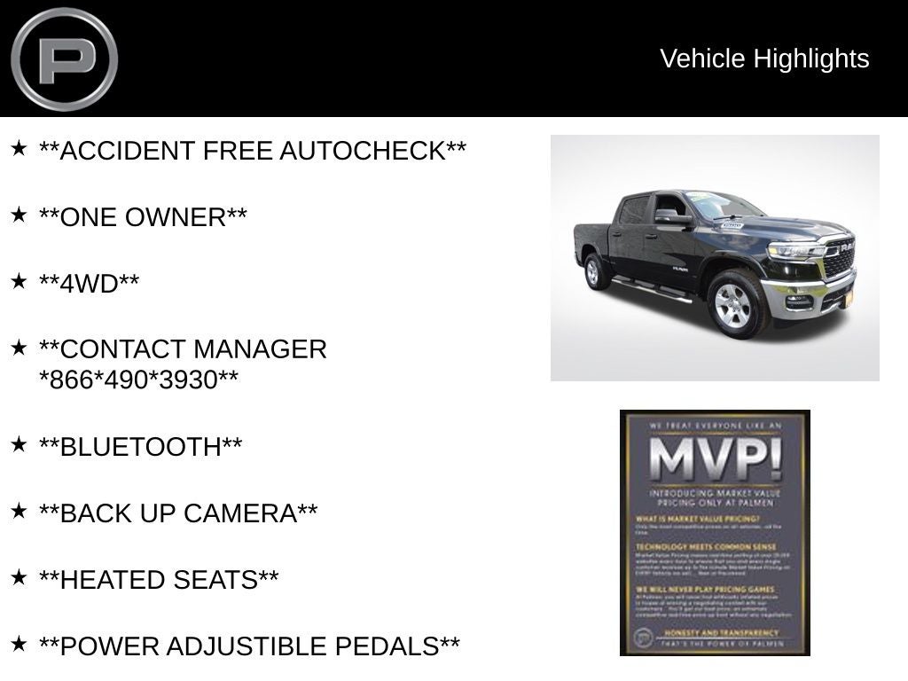 2025 RAM 1500 Big Horn/Lone Star