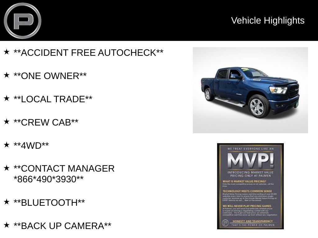 2021 RAM 1500 Big Horn/Lone Star