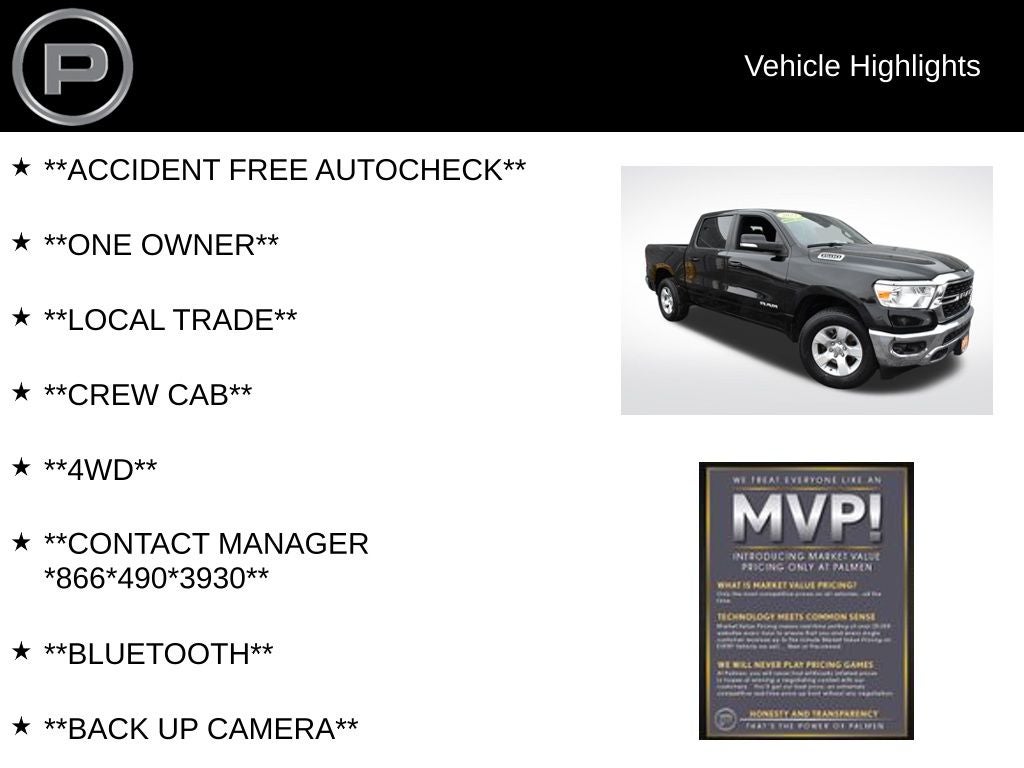 2022 RAM 1500 Big Horn/Lone Star