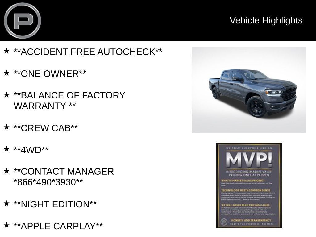 2023 RAM 1500 Big Horn/Lone Star