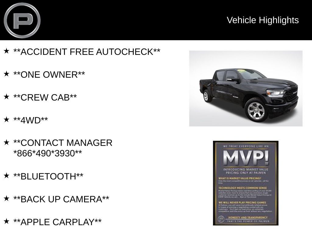 2022 RAM 1500 Big Horn/Lone Star