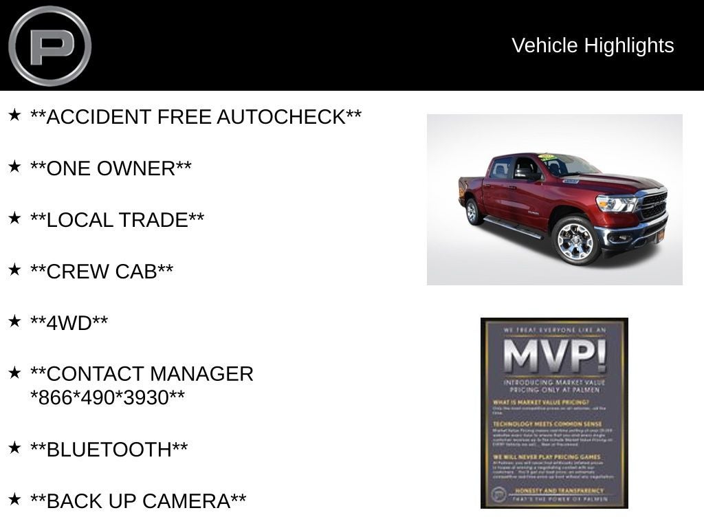 2022 RAM 1500 Big Horn/Lone Star