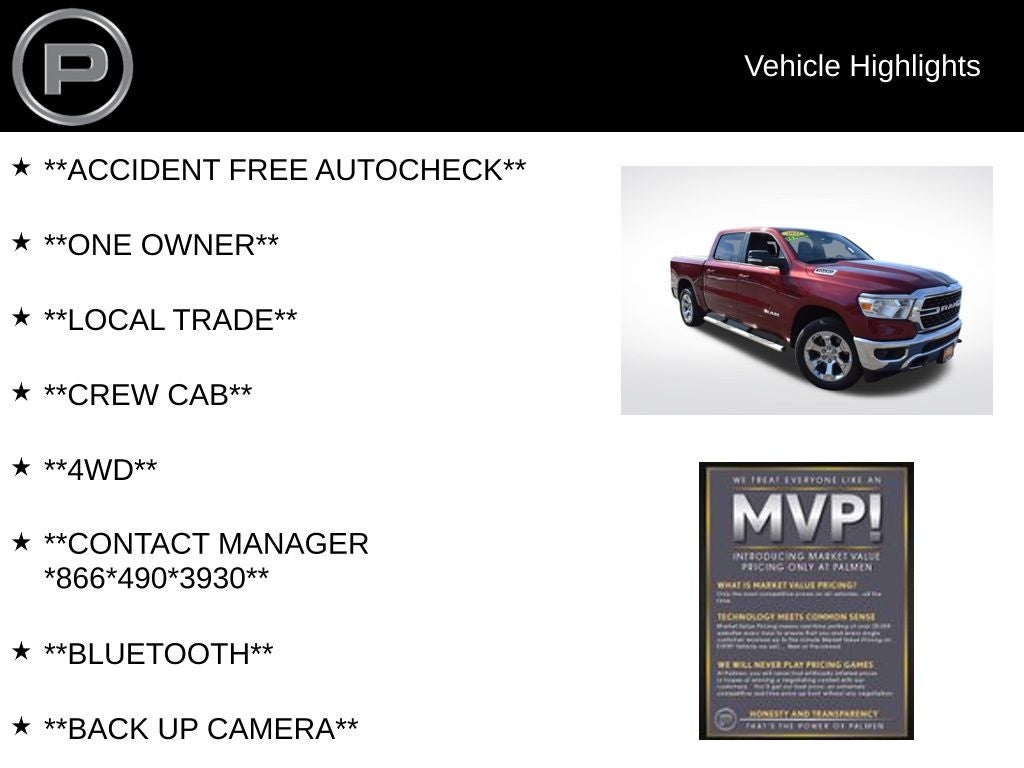 2022 RAM 1500 Big Horn/Lone Star